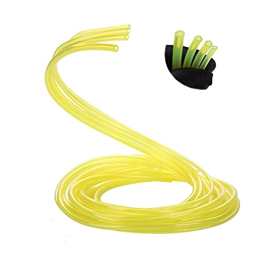 Moritale Benzinschlauch Set 4 Stück Rasenmäher Motorsense Kraftstoffschlauch 1.5 Meter für Kettensäge Freischneider 2 4 Takt Kleinmotor (4 Stück Set) von Moritale