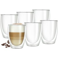 Moritz & Barista Torino Thermo-Kaffeegläser 6-tlg., Glas von Moritz & Moritz