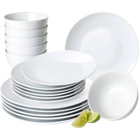 Moritz & Geschirrset 18-tlg. BASIC, Porzellan von Moritz & Moritz