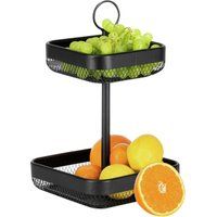 Moritz & Moments Obst Etagere eckig, Metall von Moritz & Moritz