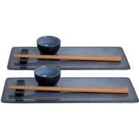 Moritz & Sushi Set  Blau Asia 10-tlg. Digital, Porzellan von Moritz & Moritz