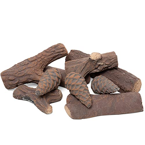 9er Set Keramikholz Set für Ethanolkamin und Gaskamin Gelkamin 9 teilig Holzscheite für Bioethanol Ofen Deko Holz 9er Set Keramikholz Set für Ethanolkamin und Gaskamin Gelkamin 9 teilig Holzscheite für Bioethanol Ofen Deko Holz von Moritz
