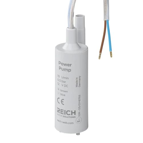 Camping Tauchpumpe 12V 10L/min I 0,5 bar 10-18 W Leistungsaufnahme von Moritz