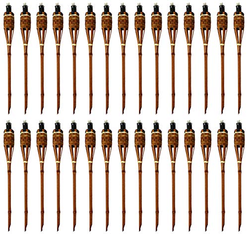 Moritz 30 Stück Bambusfackeln Fackel Deluxe 90 cm Dunkelbraun Gartenfackel Ölfackeln Garten Deko Öllampe Wegleuchte Moritz 30 Stück Bambusfackeln Fackel Deluxe 90 cm Dunkelbraun Gartenfackel Ölfackeln Garten Deko Öllampe Wegleuchte von Moritz
