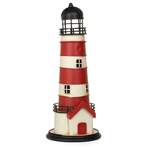 Moritz Blech-Deko Spardose Leuchtturm rot weiß Blechdekoration Blechmodell Modellauto Retro Sammlerstück Vintage Deko Nostalgie Antik Style Moritz Blech-Deko Spardose Leuchtturm rot weiß Blechdekoration Blechmodell Modellauto Retro Sammlerstück Vintage Deko Nostalgie Antik Style von Moritz