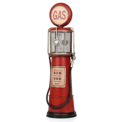 Moritz Blech-Deko Spardose Zapfsäule Gas rot Blechdekoration Blechmodell Tankstelle Retro Sammlerstück Vintage Deko Nostalgie Antik Style Moritz Blech-Deko Spardose Zapfsäule Gas rot Blechdekoration Blechmodell Tankstelle Retro Sammlerstück Vintage Deko Nostalgie Antik Style von Moritz