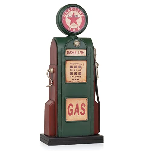 Moritz Blech-Deko Spardose Zapfsäule Gasoline grün rot Blechdekoration Blechmodell Modellauto Retro Sammlerstück Vintage Deko Nostalgie Antik Style Moritz Blech-Deko Spardose Zapfsäule Gasoline grün rot Blechdekoration Blechmodell Modellauto Retro Sammlerstück Vintage Deko Nostalgie Antik Style von Moritz