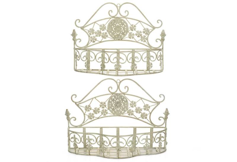 Moritz Blumentopf Pflanzkörbe Metall Wandkörbe 2er Set Pflanzkorb Landhausstil Shabby, Dekoration für In- und Outdoor für Pflanzen und Blumen Verzierungen Moritz Blumentopf Pflanzkörbe Metall Wandkörbe 2er Set Pflanzkorb Landhausstil Shabby, Dekoration für In- und Outdoor für Pflanzen und Blumen Verzierungen von Moritz