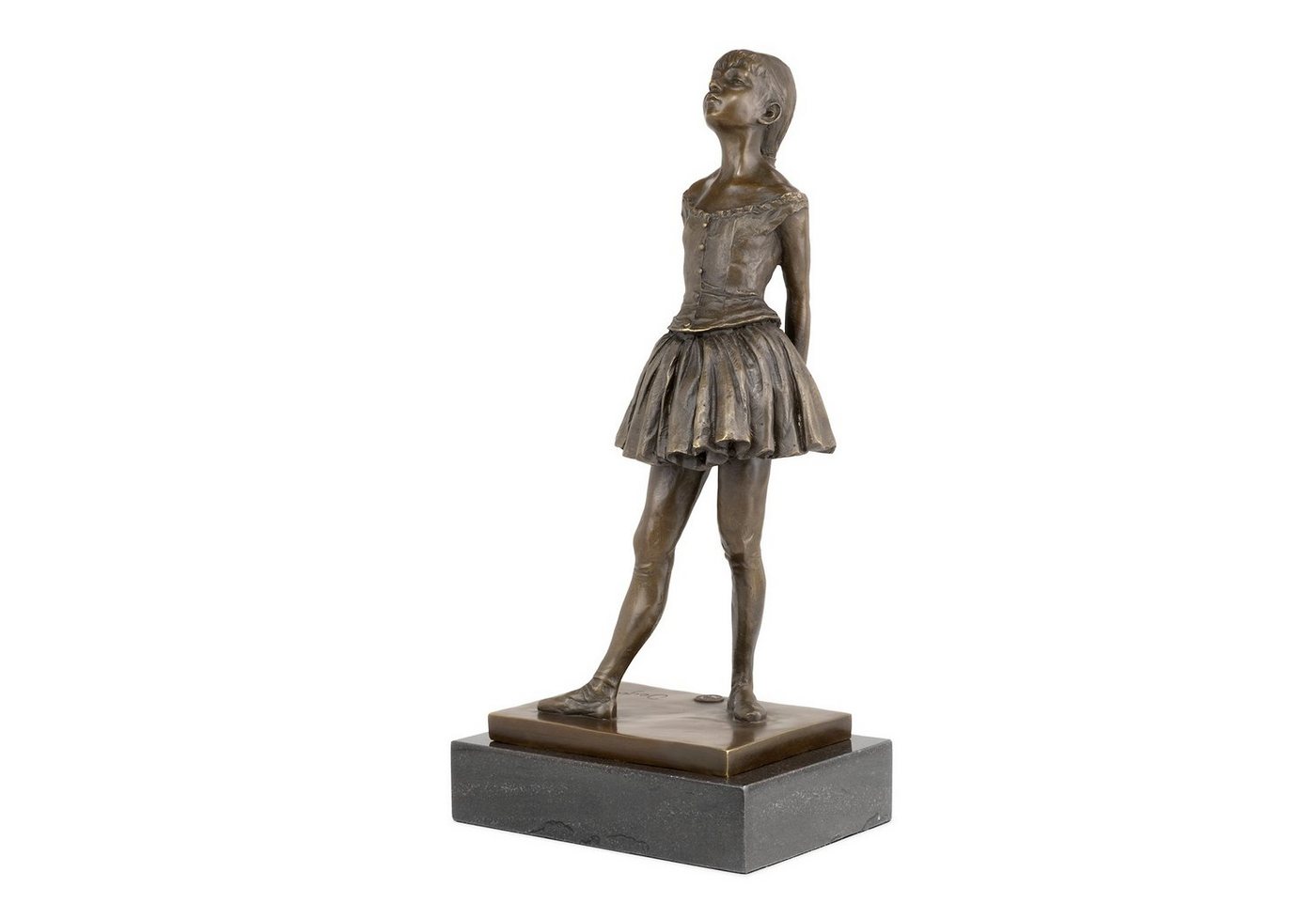 Moritz Dekofigur Bronzefigur Ballett Tänzerin, Bronzefigur Figuren Skulptur für Regal Vitrine Schreibtisch Deko von Moritz