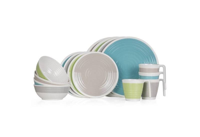 Moritz Geschirr-Set 16-32 teiliges Camping Geschirrset Harmonie Moritz Geschirr-Set 16-32 teiliges Camping Geschirrset Harmonie von Moritz