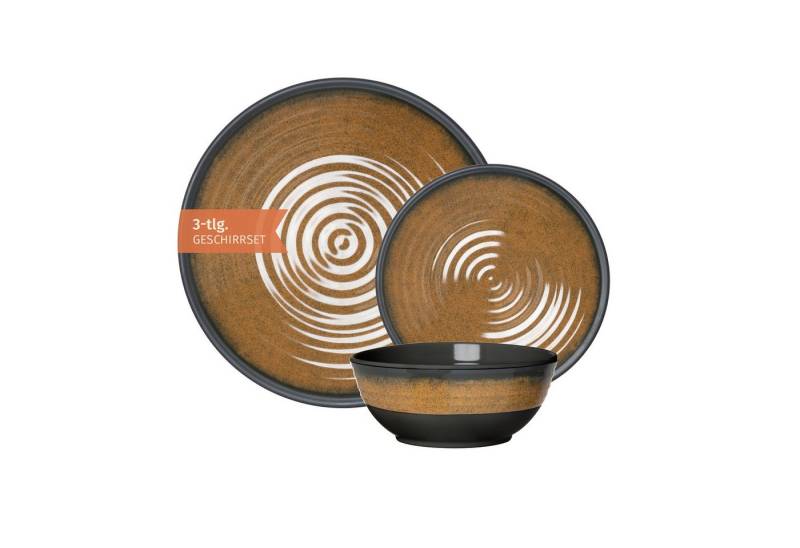 Moritz Geschirr-Set Camping Geschirr Stone Curry 3-teilig Moritz Geschirr-Set Camping Geschirr Stone Curry 3-teilig von Moritz