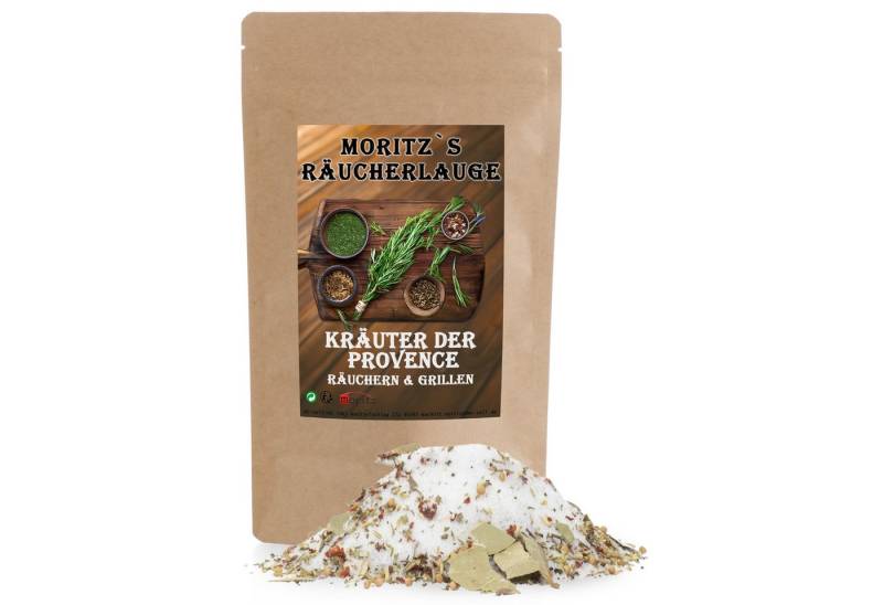 Moritz Räucherbox Räucherlauge Kräuter der Provence 600g Räucherlake Räuchern Grillen Smoker Fischgewürz Kalt- und Heißräuchern von Moritz