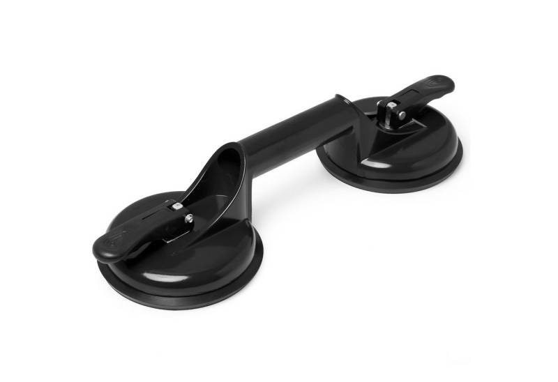 Moritz Saugheber mit 2 Saugnäpfen schwarz, max. 100 kg Traglast, 2-tlg.], Set, Glasheber Glassauger Plattenheber Saughalter Vakuumheber Gummisauger von Moritz