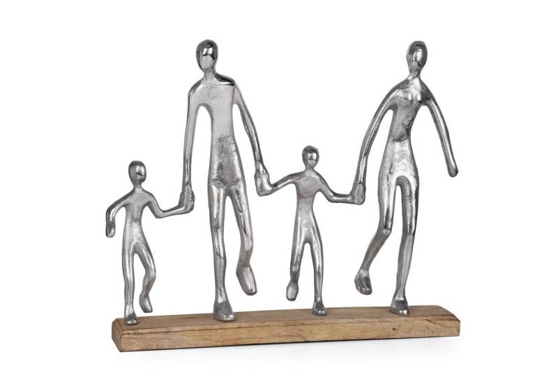 Moritz Skulptur Dekofigur Familie mit 4 Personen - Hand in Hand, Holz, Tischdeko, Fensterdeko, Wanddeko, Holzdeko, Weihnachtsdeko Moritz Skulptur Dekofigur Familie mit 4 Personen - Hand in Hand, Holz, Tischdeko, Fensterdeko, Wanddeko, Holzdeko, Weihnachtsdeko von Moritz