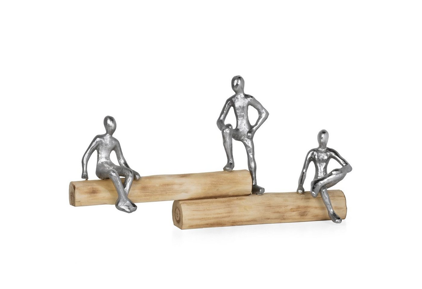 Moritz Skulptur Freunde fürs Leben, Dekoobjekt Holz Tischdeko Fensterdeko Wanddeko Holzdeko Moritz Skulptur Freunde fürs Leben, Dekoobjekt Holz Tischdeko Fensterdeko Wanddeko Holzdeko von Moritz