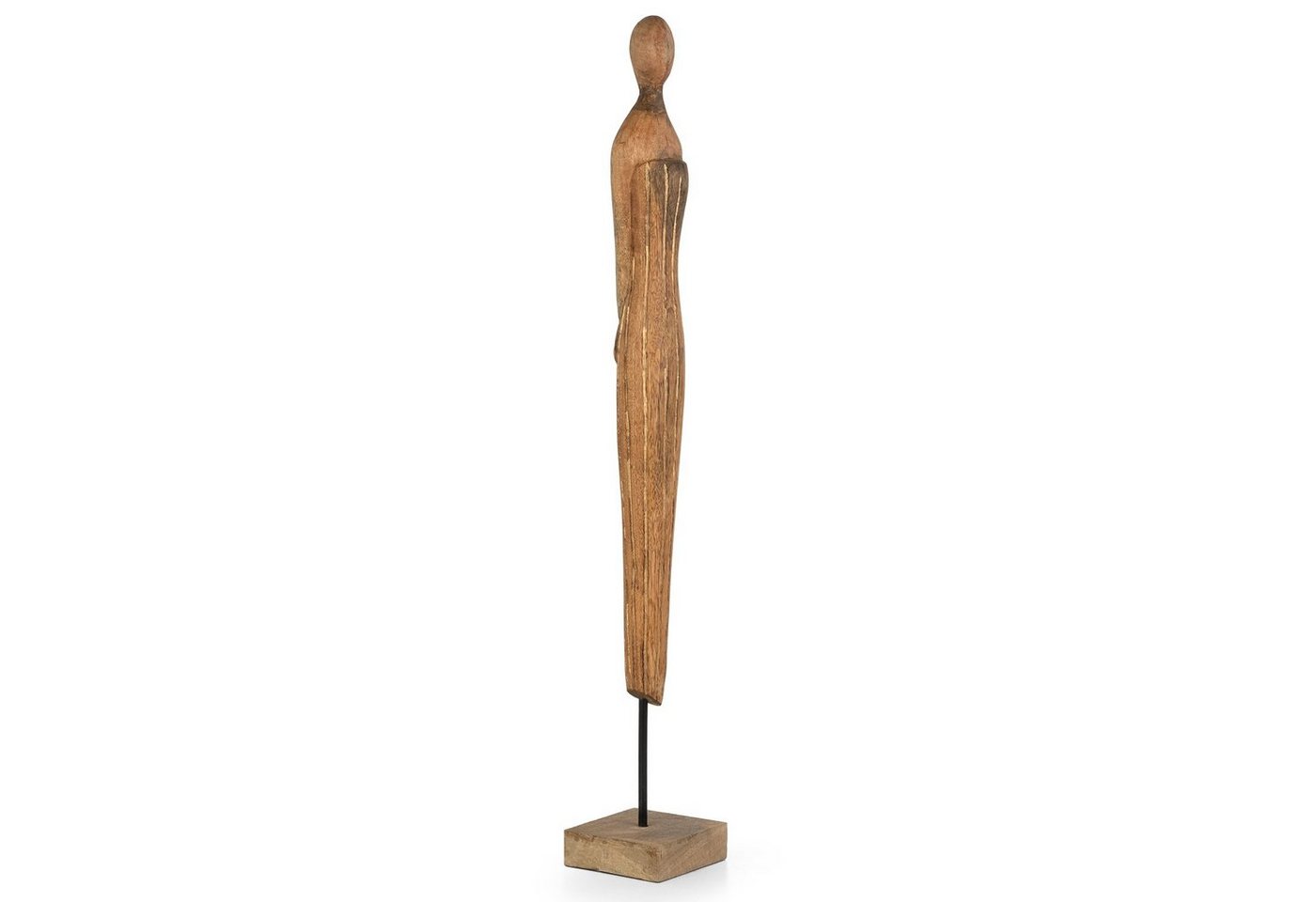 Moritz Skulptur Skulptur Figur Hände auf Rücken 73x10x10cm, Dekoobjekt Holz, Tischdeko, Fensterdeko, Wanddeko, Holzdeko Moritz Skulptur Skulptur Figur Hände auf Rücken 73x10x10cm, Dekoobjekt Holz, Tischdeko, Fensterdeko, Wanddeko, Holzdeko von Moritz