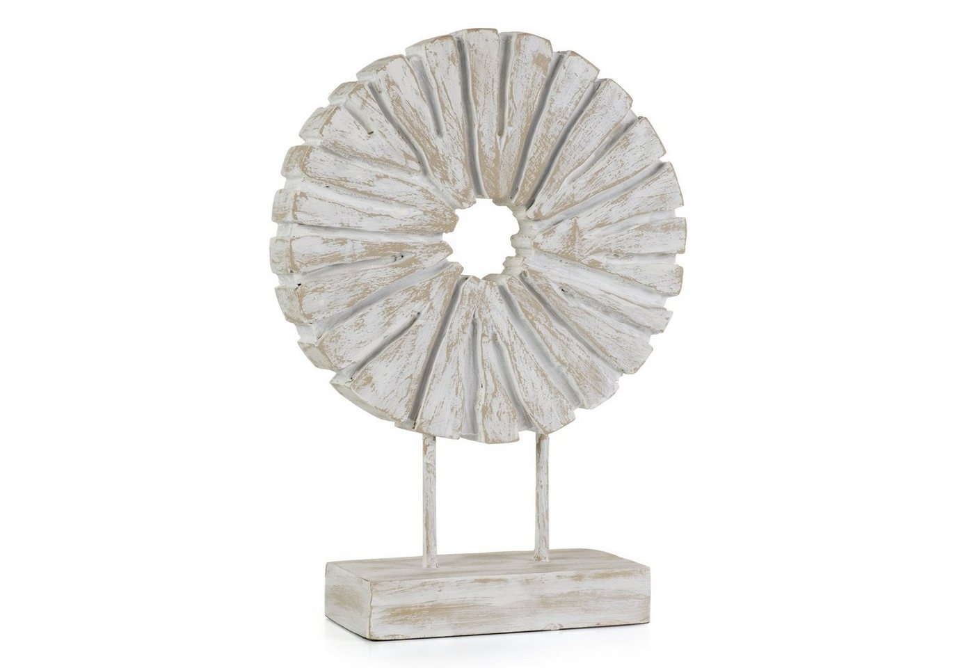 Moritz Skulptur Skulptur Kreis Runenstein 9x25x37cm, Dekoobjekt Holz, Tischdeko, Fensterdeko, Wanddeko, Holzdeko Moritz Skulptur Skulptur Kreis Runenstein 9x25x37cm, Dekoobjekt Holz, Tischdeko, Fensterdeko, Wanddeko, Holzdeko von Moritz