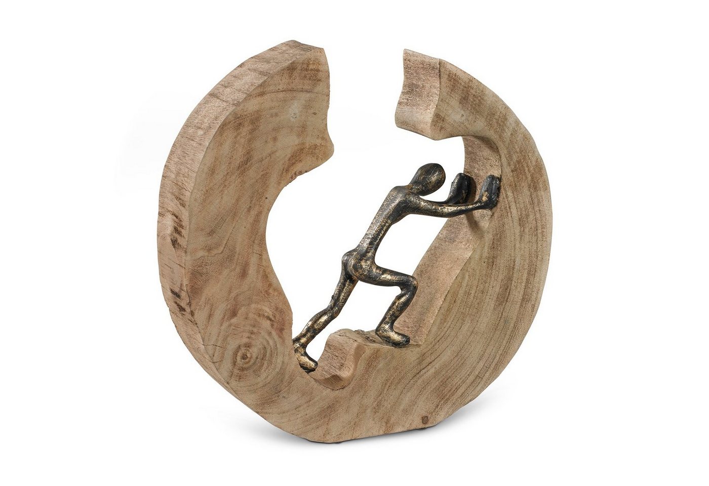 Moritz Skulptur Skulptur Push an Work 29x08x6cm, Dekoobjekt Holz, Tischdeko, Fensterdeko, Wanddeko, Holzdeko Moritz Skulptur Skulptur Push an Work 29x08x6cm, Dekoobjekt Holz, Tischdeko, Fensterdeko, Wanddeko, Holzdeko von Moritz