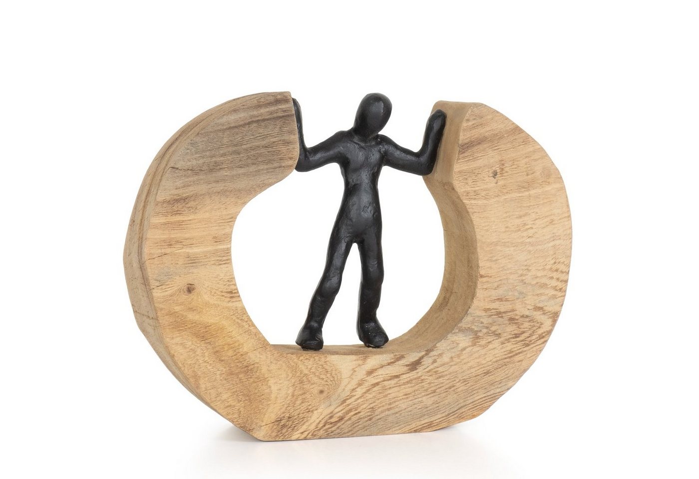 Moritz Skulptur Streitschlichter, Holz, Tischdeko, Fensterdeko, Wanddeko, Holzdeko, Weihnachtsdeko von Moritz