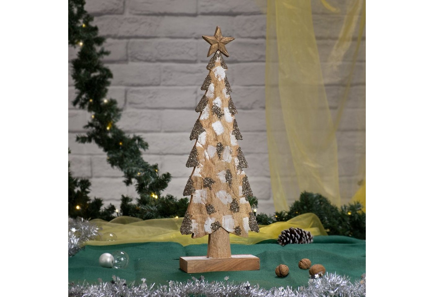 Moritz Skulptur Weihnachtsbaum Holz Klein 63 cm Höhe, Holz, Tischdeko, Fensterdeko, Wanddeko, Holzdeko, Weihnachtsdeko Moritz Skulptur Weihnachtsbaum Holz Klein 63 cm Höhe, Holz, Tischdeko, Fensterdeko, Wanddeko, Holzdeko, Weihnachtsdeko von Moritz
