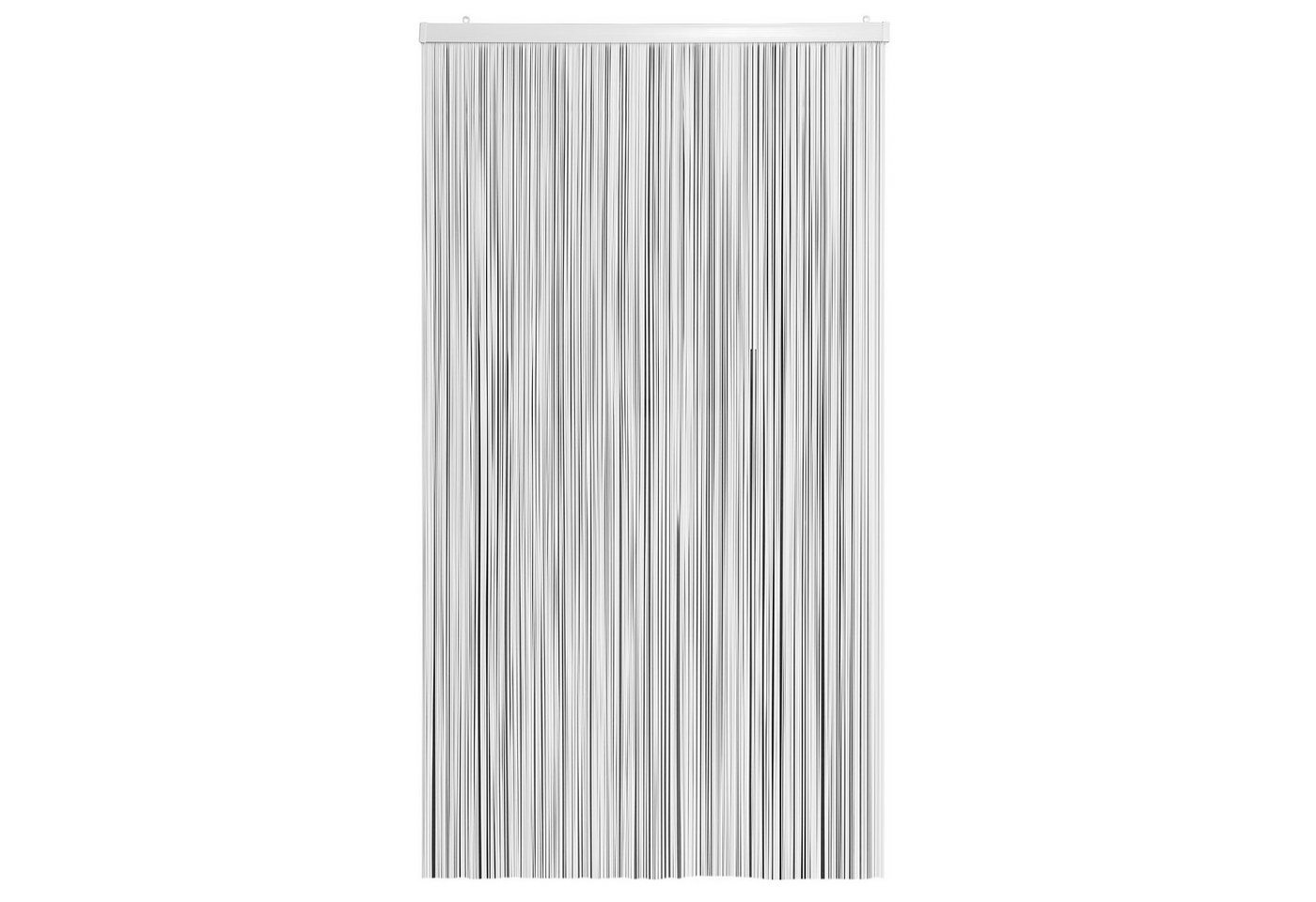 Moritz Türvorhang Spagettivorhang Türvorhang Vorhang weiss Kunststoff 100 x 230 cm Campi, Hakenaufhängung (1 St), abdunkelnd von Moritz