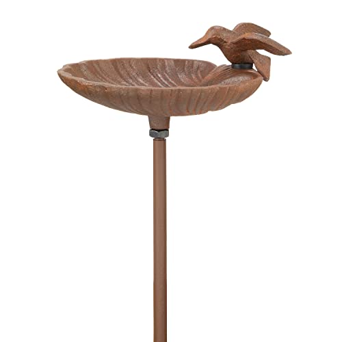 Moritz Vogeltränke 14 x 17 x 100 cm Gusseisen Wildvogeltränke Vogelbad Vogeltrinkschale Vogelbecken von Moritz