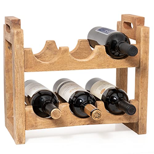 Moritz Weinregal Weinhalter Flaschenregal 35 x 38 x 19 cm aus Holz Aufbewahrungsregal Weinflaschenhalter Weinständer Flaschenständer Moritz Weinregal Weinhalter Flaschenregal 35 x 38 x 19 cm aus Holz Aufbewahrungsregal Weinflaschenhalter Weinständer Flaschenständer von Moritz