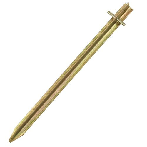 Stahl T-Profil Hering Zelthering Moritz Stahl T-Profil Hering Zelthering Camping 30-40 oder 50 cm Moritz (1 Stück, 40 cm) von Moritz