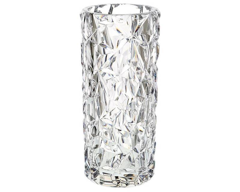 Morleos Dekovase Deko Design Blumenvase Tischvase Vase unzerbrechlich transparent klar (1 St) von Morleos