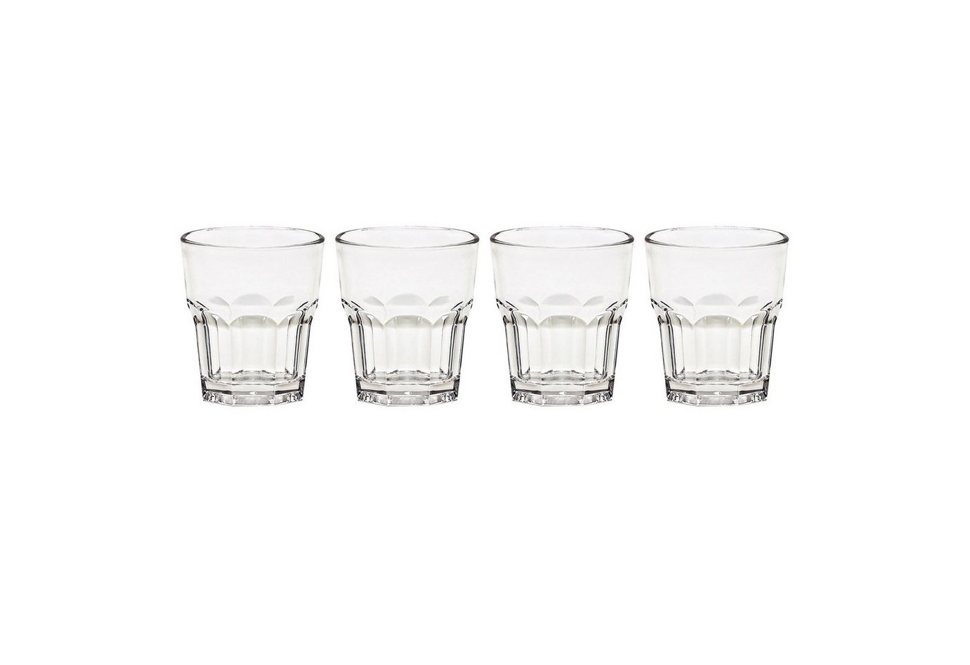 Morleos Gläser-Set unbreakable Trinkglas unzerbrechliches Wasser Glas Wandern Camping Bar, Kunststoff Polycarbonat von Morleos