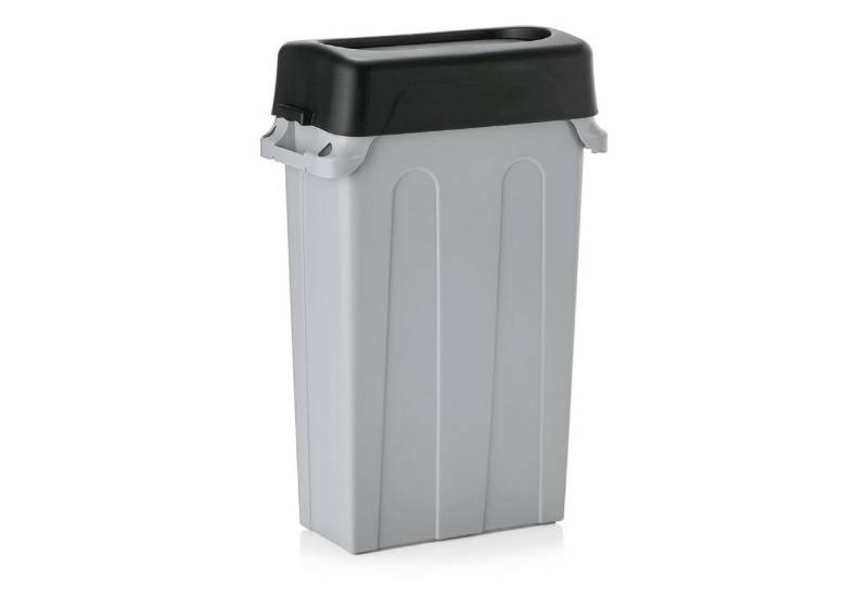 Morleos Mülleimer - 75 Liter Abfalleimer Mülltonne graue Abfalltonne 3,8 kg von Morleos
