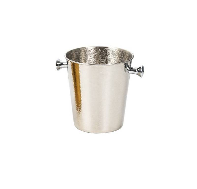 Morleos Outdoor-Flaschenkühler Sektkühler Flaschenkühler Weinkühler Champagner Edelstahl, Silber Glatt, 15,3x16,5 cm von Morleos