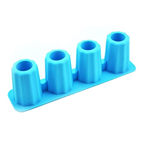 Ice Cube Trays Silicone Mold Ice-Shot Glass Mold Reusable Shot Glasses Ice Tray Summer Drinking Tool Mold Bar Novelty-ice Cube Tray Silicone Mold Flexible Ice Cube Tray Easy Release Mold von Morningmo