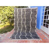 Beni Ourain Teppich, Marokko Berber Flachgewebe, Flachgewebe von MoroccanLooms