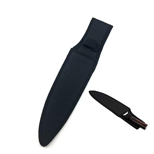 Morodo 9"~10" Rindfleischmesserscheide Kochmesserscheide (Schwarzes Nylon) Keine Klinge von Morodo