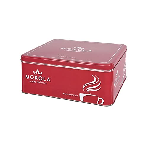 Blechdose - Tin Box - Metallbox - Abmessungen 25 x 20 x 10 cm - Morola Caffè Italienisch von Morola