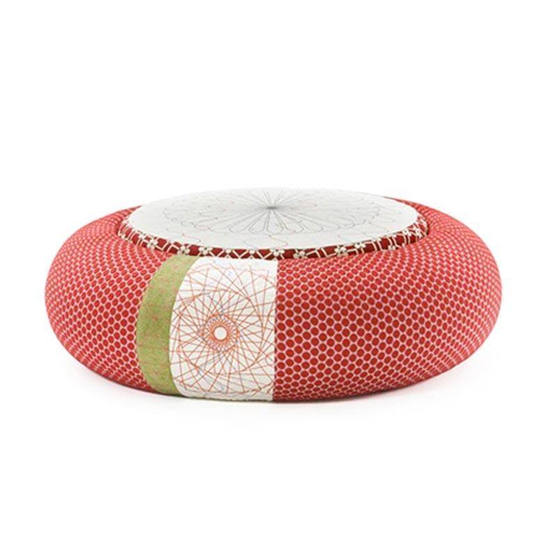 Moroso - Donut Pouf Ø140cm - rot/H x Ø 45x140cm von Moroso