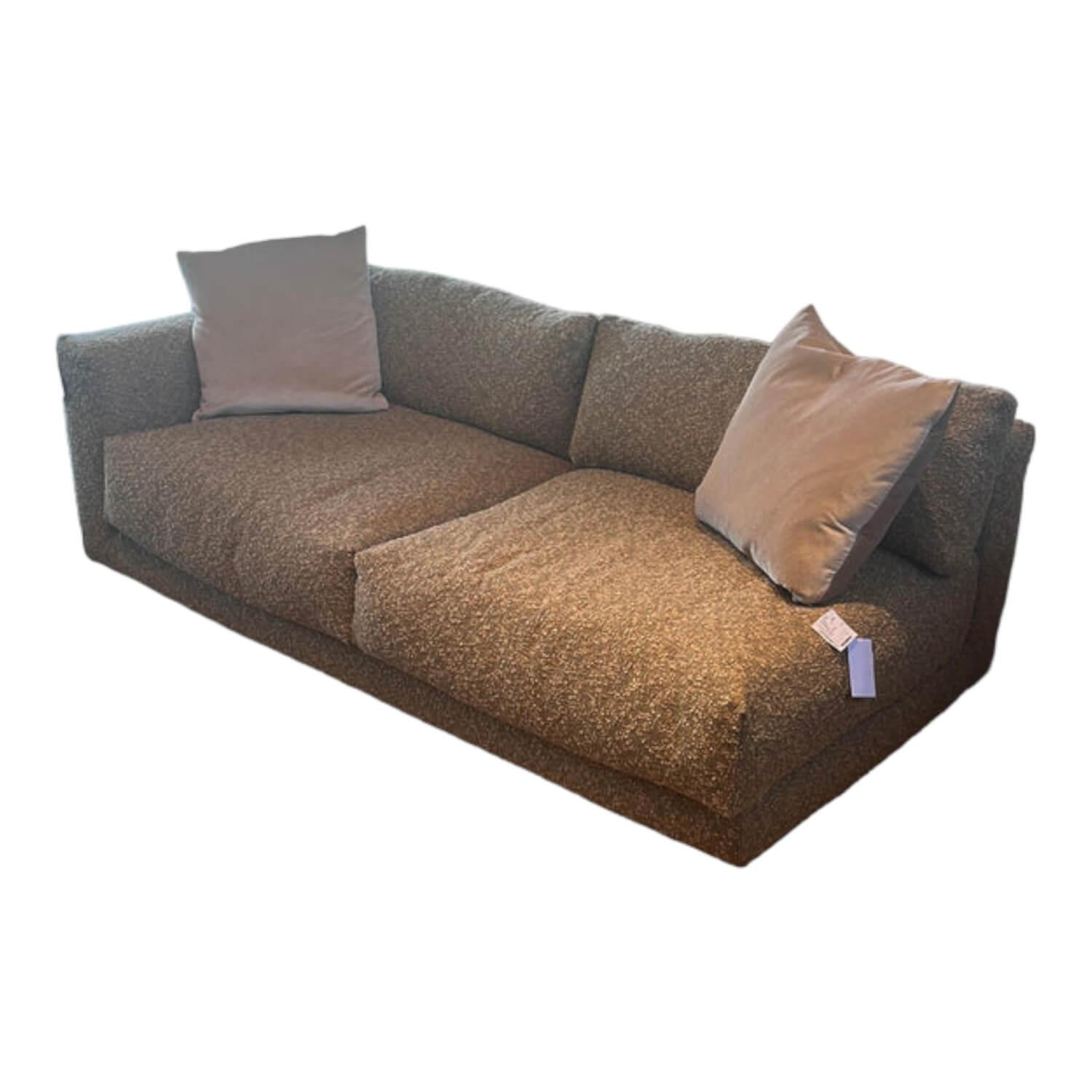 Sofa Salon Nana Stoff A1509 Zero 0003 Senape Fuß 641 RAL 7016 Anthrazit von Moroso