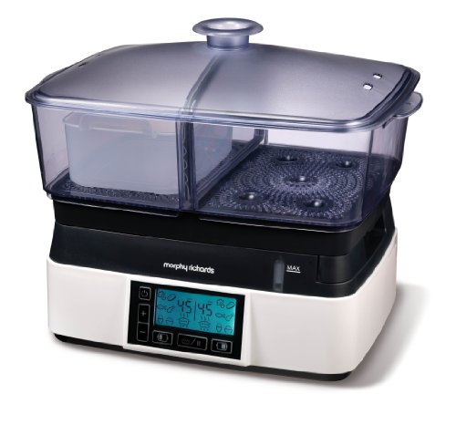 Morphy Richards Intellisteam Kompakt-Dampfgarer 6 Liter 48775 Digital display Dampfgarer weiß Morphy Richards Intellisteam Kompakt-Dampfgarer 6 Liter 48775 Digital display Dampfgarer weiß von Morphy Richards