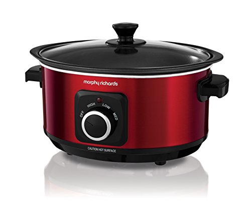 Morphy Richards Slow Cooker Sear and Stew 460014 3,5 l, Rot von Morphy Richards