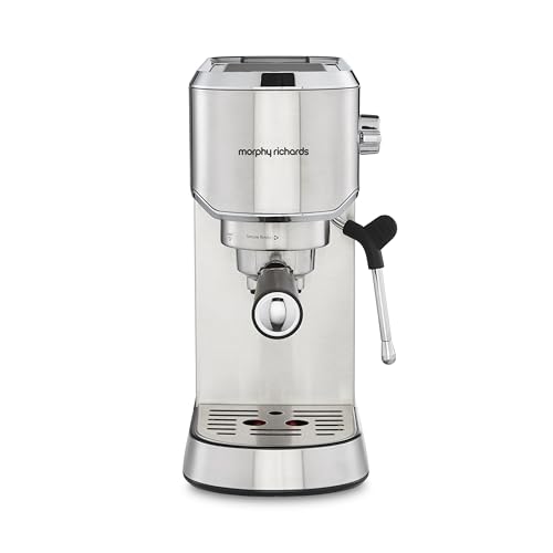 Morphy Richards Traditionelle Pumpe Espresso Compact 15 bar Milchschäumstab Edelstahl 172022 Morphy Richards Traditionelle Pumpe Espresso Compact 15 bar Milchschäumstab Edelstahl 172022 von Morphy Richards