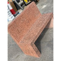 Handgefertigte Terrazzo Beton Sitzbank Moderne Innen - & Außensitzmöbel von MorrisConcreteDesign