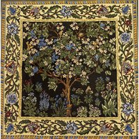 Wandteppich Für Rahmung Stil W. Morris "Tree Of Life" 1818(4545cm-Jacquard Gewebt-Mittelalter Art Style Dekor-William Gobelin von MorrisTapestry