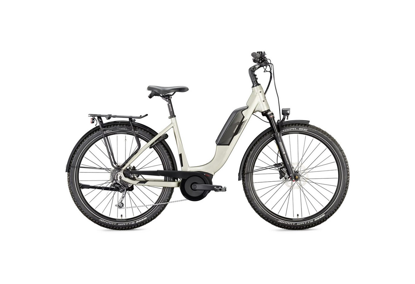 Morrison E-Bike SUB 2.0 545 Wave, 10 Gang Shimano, Kettenschaltung, Mittelmotor, 545 Wh Akku, E Bike Trekkingbike 27,5Zoll SUV Bike Fahrrad 160-175cm Pedelec Touren von Morrison