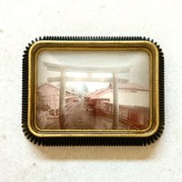 Vintage Japan Photo Wall Resin Art "Chuzenji" von MorseStudioCo
