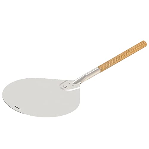 Morsø Pizzaschaufel – Langer Pizzaschieber aus Aluminium und Holz, Pizzaheber zum Backen im Outdoor Ofen, im skandinavischen Design, 72 cm lang von Morsø