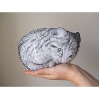 Süsses Katzenkissen Plüschtier Klein Gehäkelt Weich Dekokissen 100% Baumwolle Handbemalt Geschenkidee Babypartydeko Süsses Katzenkissen Plüschtier Klein Gehäkelt Weich Dekokissen 100% Baumwolle Handbemalt Geschenkidee Babypartydeko von MosMea