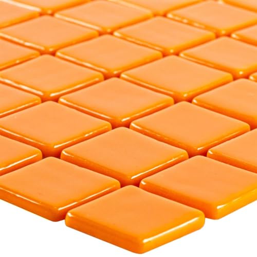 Muster von Glas Pool Schwimmbad Mosaik Pixley Orange Muster von Glas Pool Schwimmbad Mosaik Pixley Orange von Mosafil