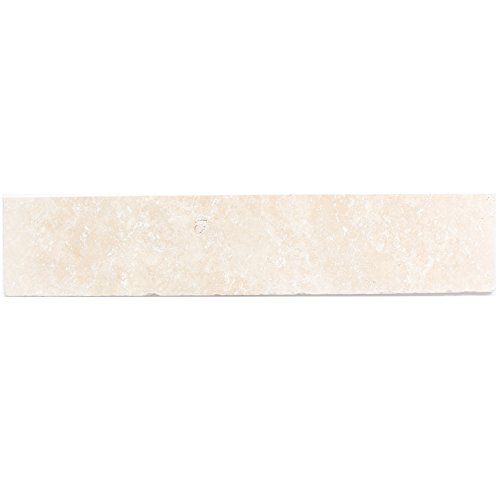 Sockelleiste Travertin Natursteinfliesen Barga Beige von Mosafil