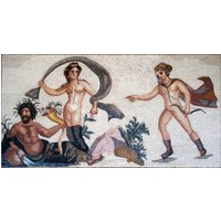 Apollo Und Daphne Mosaik Reproduktion von MosaicNaturalLLC